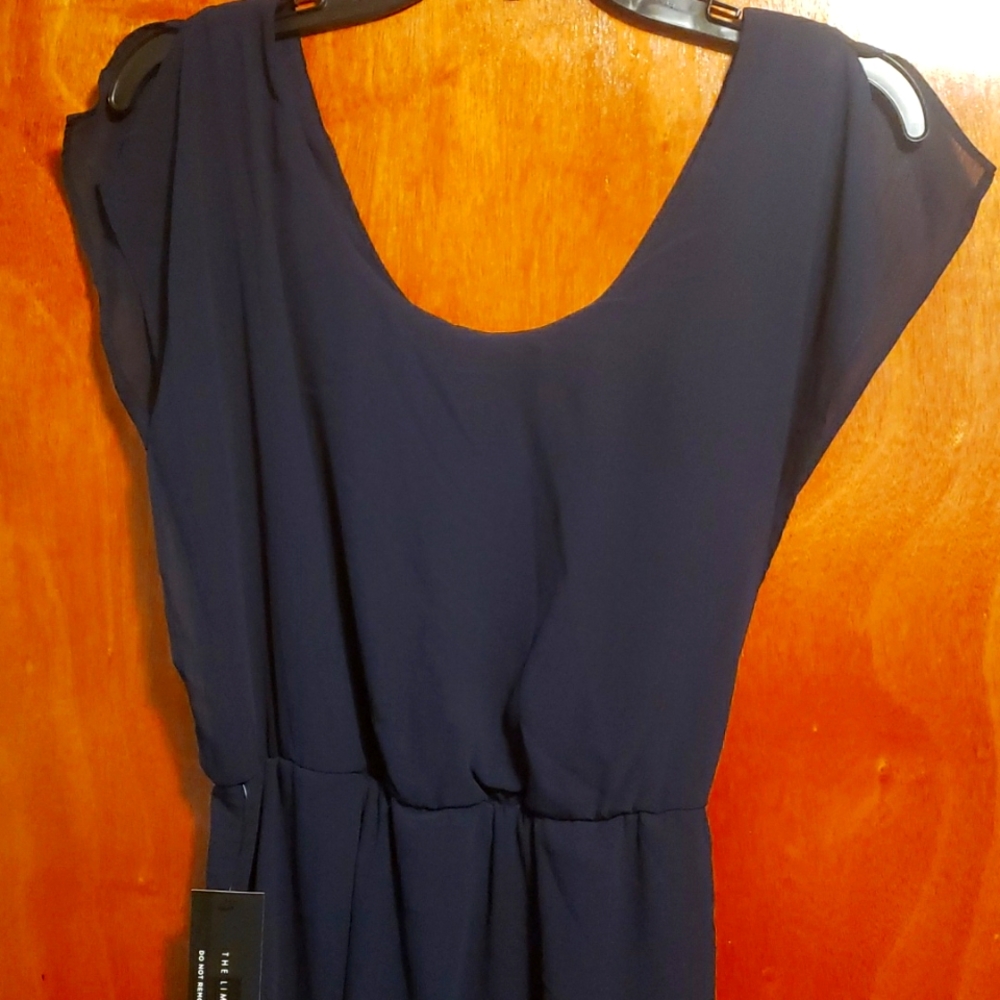 Nwt The Limited dark bluee size S dress